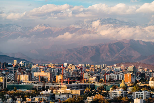 istock Santiago (Chile) and the Andes Mountains 1399105333