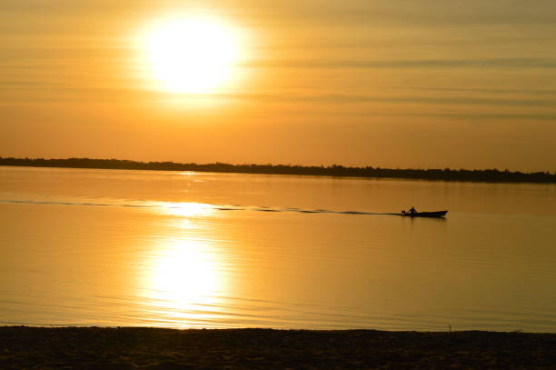 istock Landscape on the golden hour background 1399105385