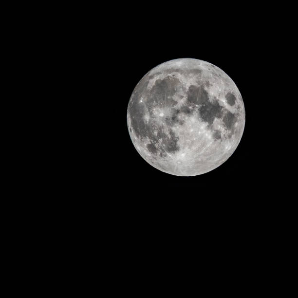 istock Detailed image of the full moon. 1399114119