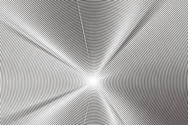 Zoom tunnel background vector art illustration