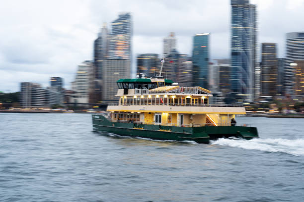 Sydney, Australia. - On September 24, 2017. - Rose Bay ferry wharf is located on the southern side of Sydney Harbour serving the Sydney suburb of Rose Bay.