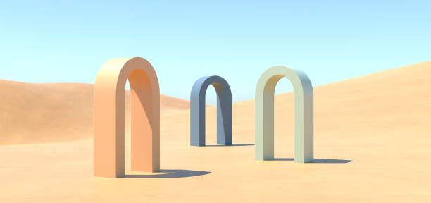 istock Colored Arches in the Desert 1399119879