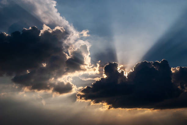 istock Beautiful sunset with clouds and sky 1399120640