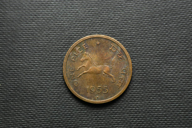 istock 1 Pice 1955 Republic of India, Front view 1399121377