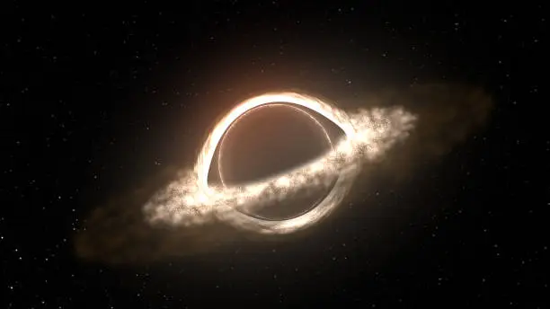 Blackhole or wormhole in space
