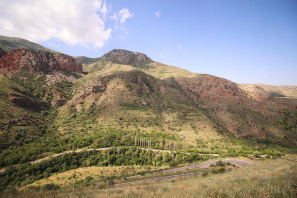istock Red canyon in summer, Armenia 1399133879