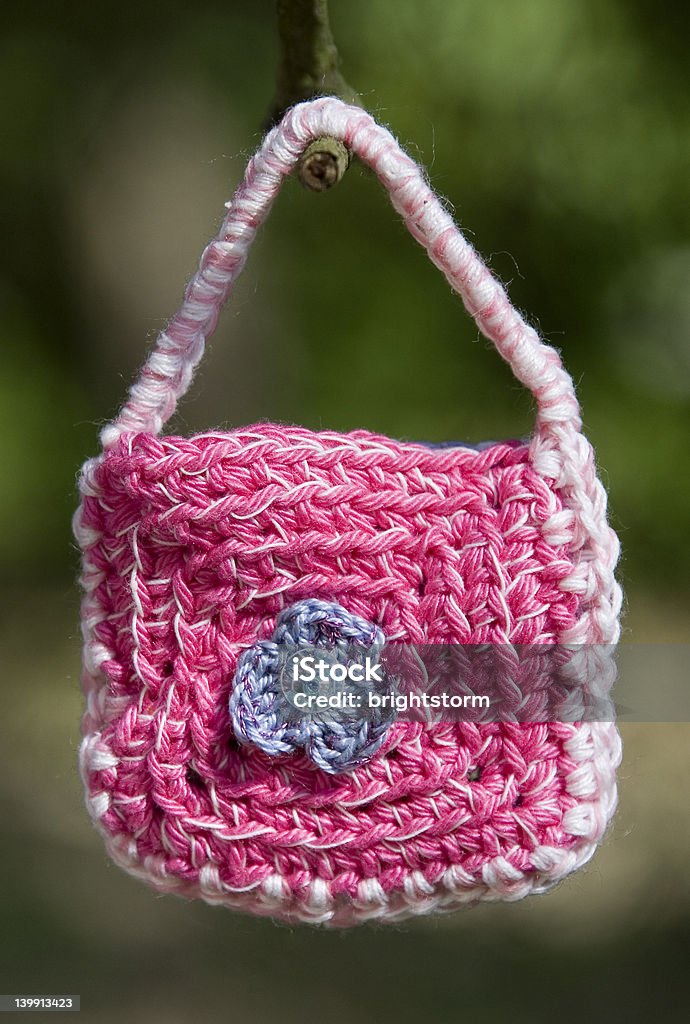 Bolsa de crochet - Foto de stock de Bolsa - Objeto manufaturado royalty-free