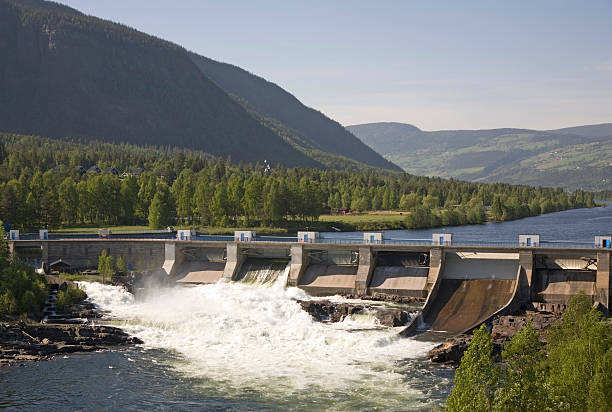 電力プラント 1 - hydroelectric power station 写真 ストックフォトと画像