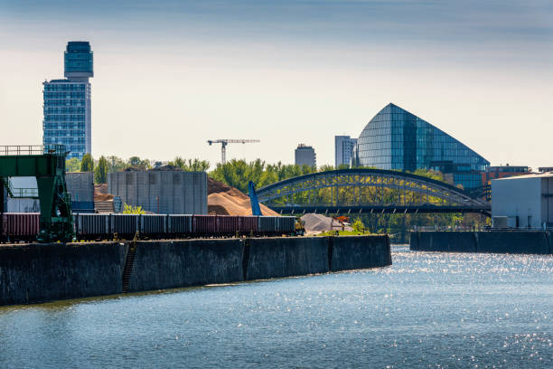 harbor at Offenbach at River Main