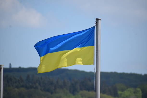 istock flag of the Ukraine 1399140712