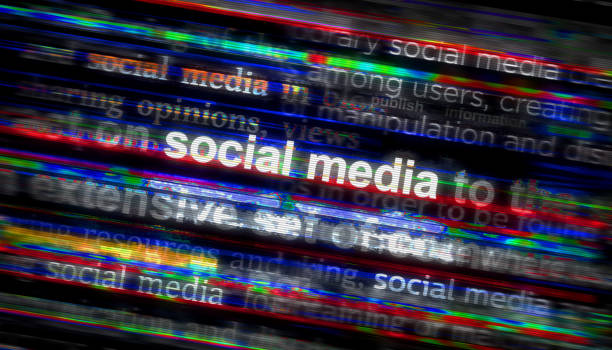 istock Headline titles media with Social media communication network 3d illustration 1399145766