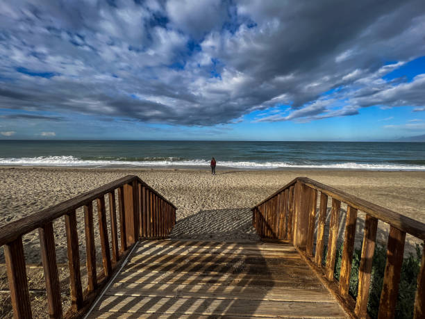 Cabo de Gata landscapes: summer vacations in the Mediterranean sea of Andalusia, Spain