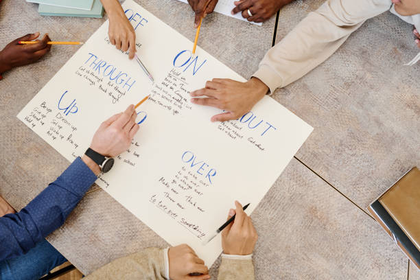 istock Unrecognizable People Having English Lesson 1399156273