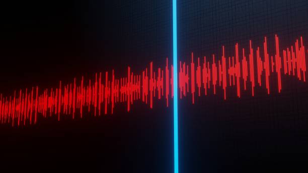 istock Timeline. Sound wave. Running audio track. 1399159328