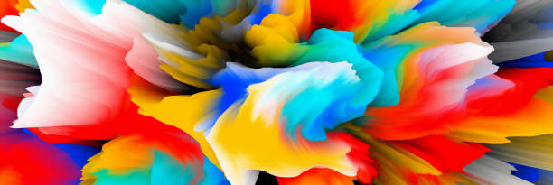 istock Magical world. Surreal Landscape. Abstract fantasy background.  3d illustration 1399161495