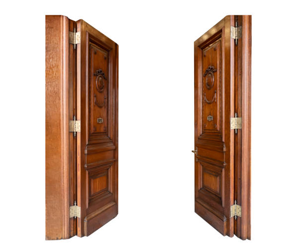 istock open historical wooden door 1399171057