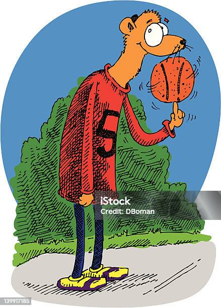 Basketball Dude Stock Illustration - Download Image Now - Basketball - Ball, Basketball - Sport, Basketball Uniform