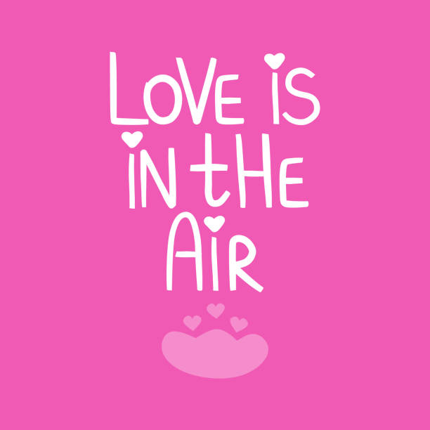 istock Love is in the air greeting card quotation 1399172352