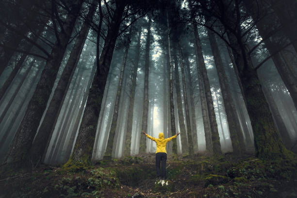 istock Female enjoying the nature 1399172609