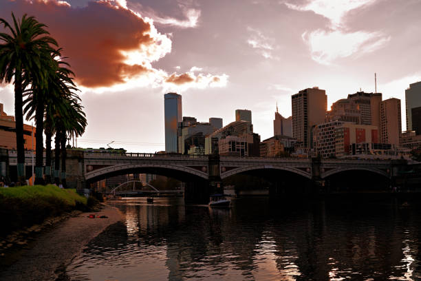 istock Autumn in Melbourne CBD Yarra river 1399174135
