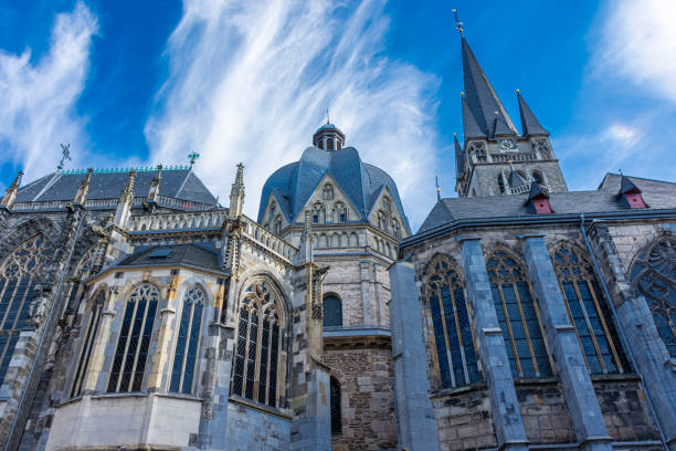 istock view of Aachen Cathedral exterior in Germany 1399175072