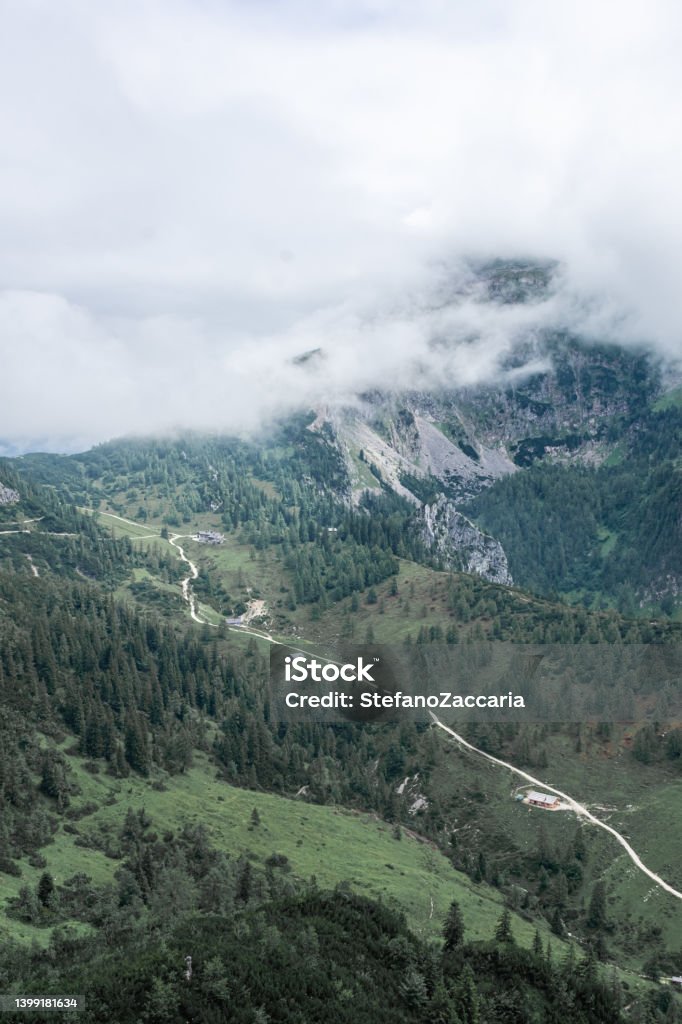 Mount Jenner Mountain Path Through Mount Jenner In Germany Stock Photo - Download ...