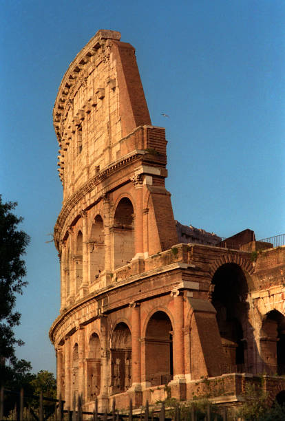 Damaged several times by earthquakes, the Colosseum was used as a quarry for travertine and marble for the Palazzo Venizia and other buildings in Rome.