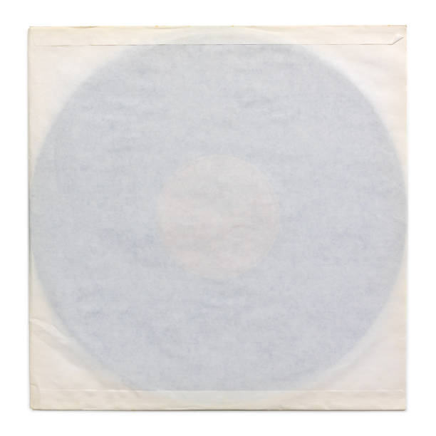 istock Historical LP in the record sleeve - on white background 1399190406