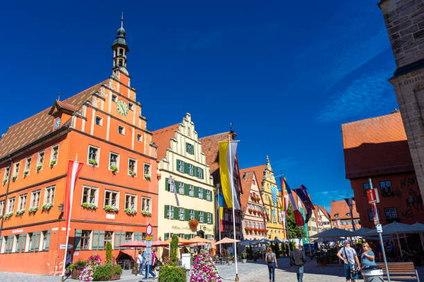 istock Historic center of Dinkelsbuhl in Germany 1399196921
