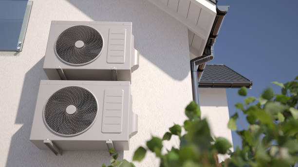 Two Air compressors on house