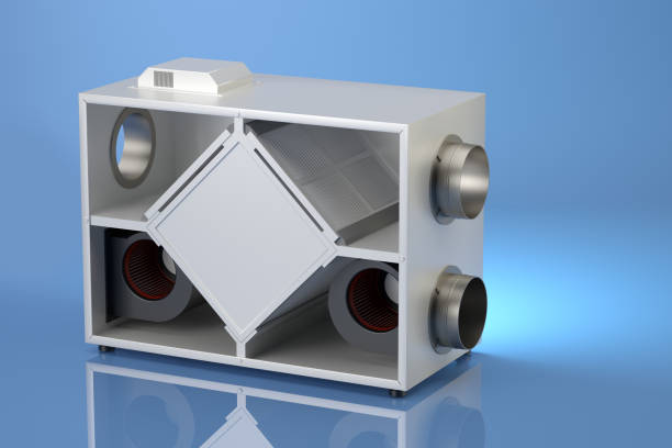 istock Air Recuperator, filtration and ventilation system 1399201379