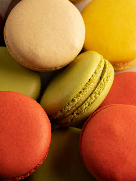 istock Macaron Background, Macaroon, Macarons of different flavors and colors 1399202287