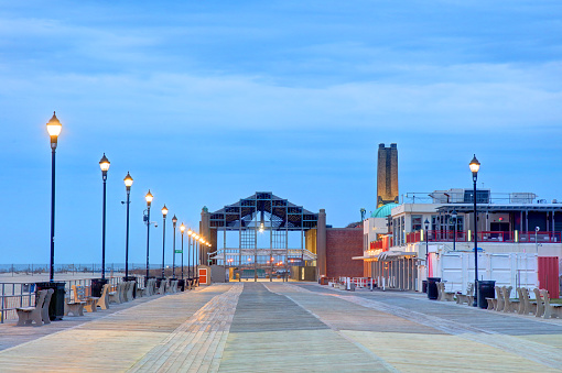 Asbury Park is a beachfront city in Monmouth County, New Jersey, United States, located on the Jersey Shore and part of the New York City Metropolitan Area.