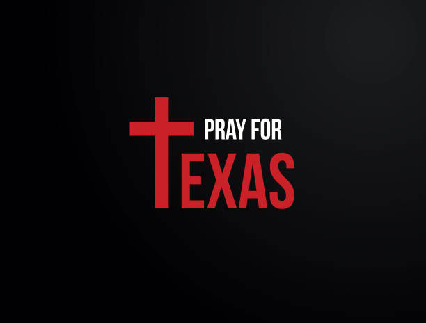 Pray for Texas concept Pray for Texas concept background, vector illustration. el paso texas shooting stock illustrations