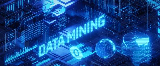 istock Isometric illustration of the concept of data mining. 3D rendering 1399210125