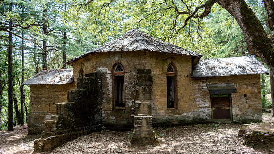 Spooky ruins of Abbott Mount Church, the  haunted place in India