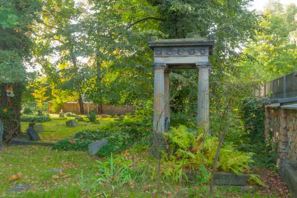 Photo of Poland, Silesia, Gliwice, Ancient Steelworkers' Cemetary