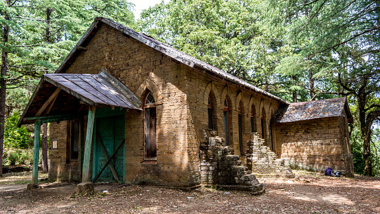Spooky ruins of Abbott Mount Church, the  haunted place in India