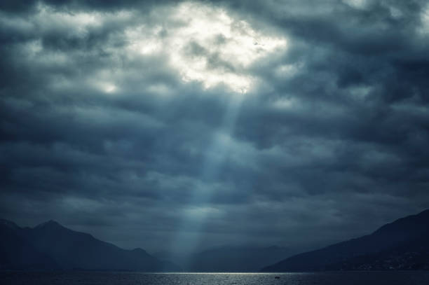 istock Sunbeam in the storm 1399218374