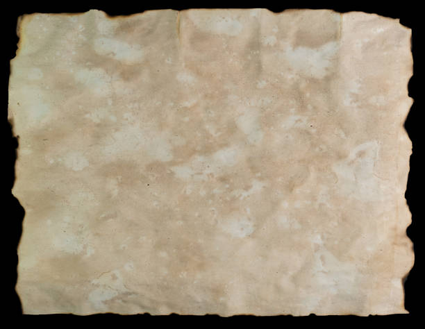 istock Old witch’s book empty page. Bewitched grimoire weathered page top view 1399219896