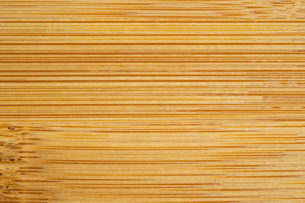 Close up of veneer bamboo, wood pattern or background. Bamboo texture surface.