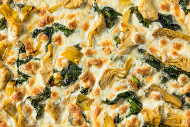 istock Homemade Italian Artichoke Spinach Pizza 1399228942