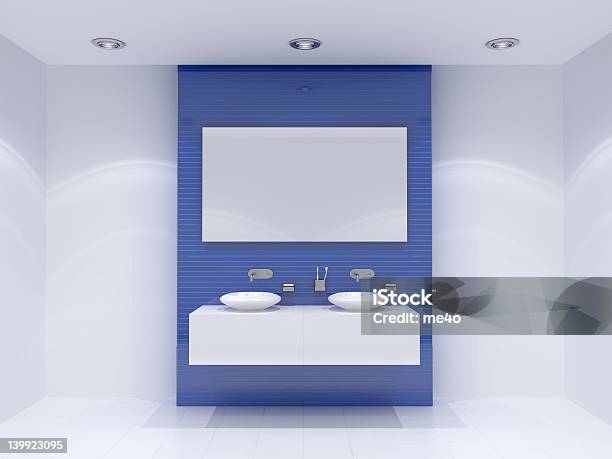 3 D Blanco De Baño Foto de stock y más banco de imágenes de Baño - Baño, Blanco - Color, Cuarto de baño