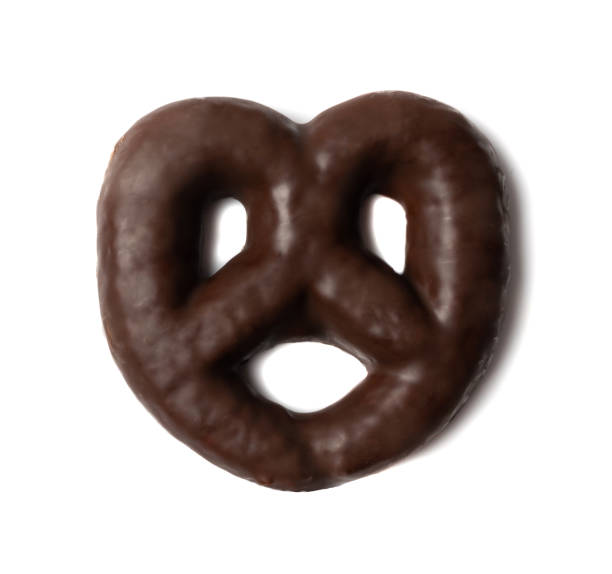 istock Chocolate Gingerbread Isolated, Heart Shaped Pryanik 1399232417