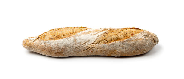 istock Homemade Freshly Baked Traditional Bread Isolated 1399232447