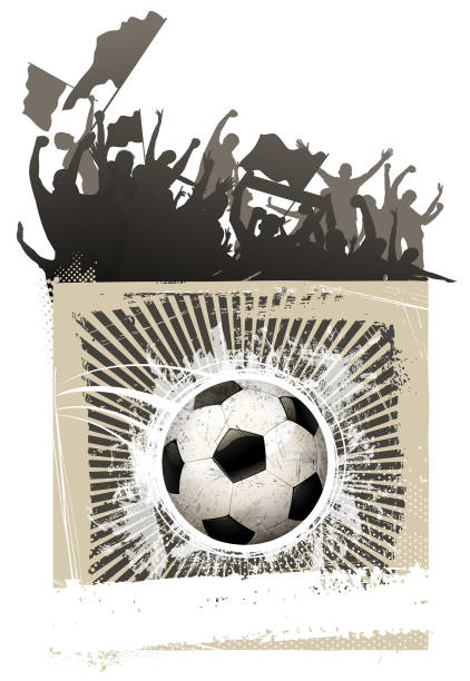 illustrazioni stock, clip art, cartoni animati e icone di tendenza di calcio finale divertimento - goal scoreboard soccer soccer ball