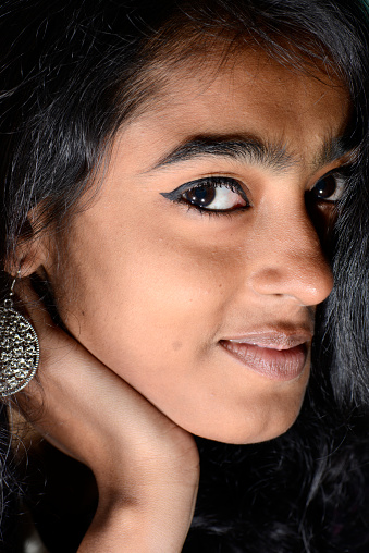 Portrait of a beautiful Indian Girl