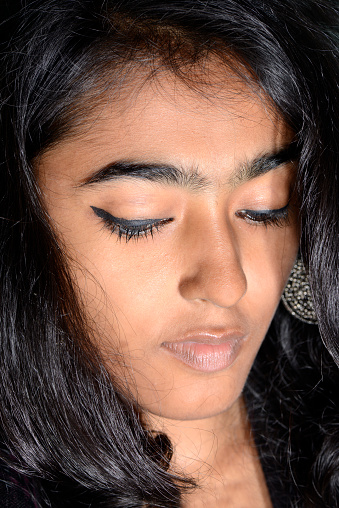 Portrait of a beautiful Indian Girl