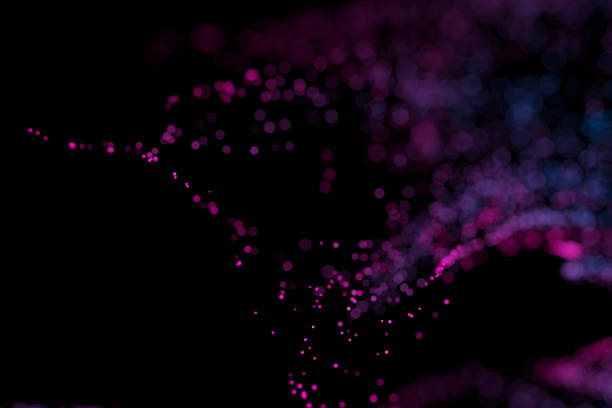 istock 3D Render of many small ultraviolet particles 1399234961