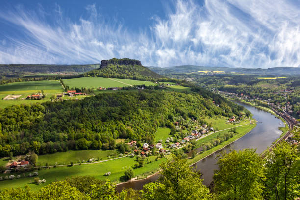 istock Saxony, Germany. Elba river, natural landscape 1399235236